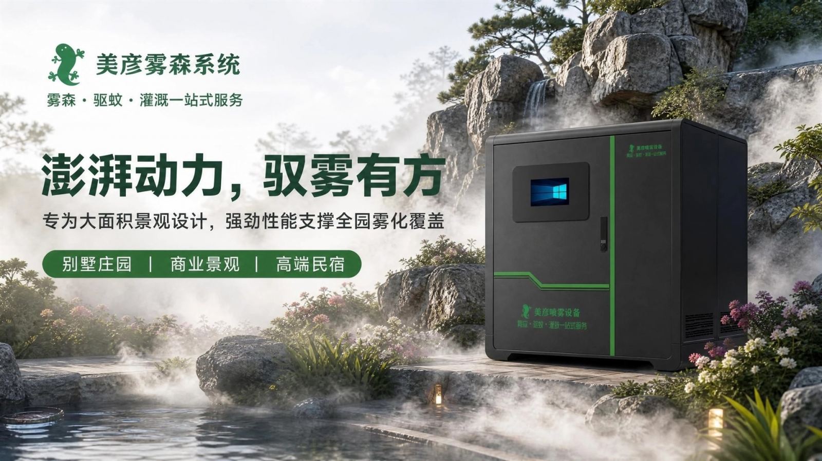 大庆雾森景观冷雾机